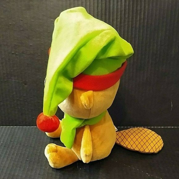 Hallmark Singing Christmas Plush Chipmunk Xmas - Picture 4 of 7